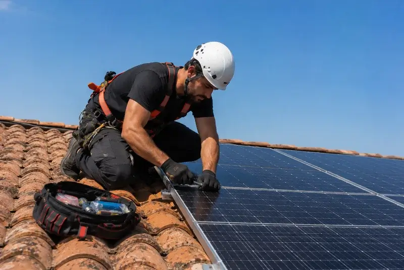 Maintenance et monitoring de panneaux solaires à la Sentinelle